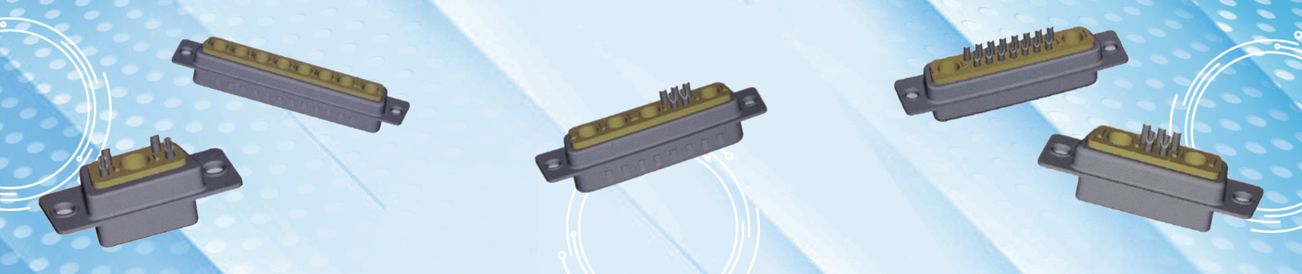 Coaxial Power D-Sub Solder Cup