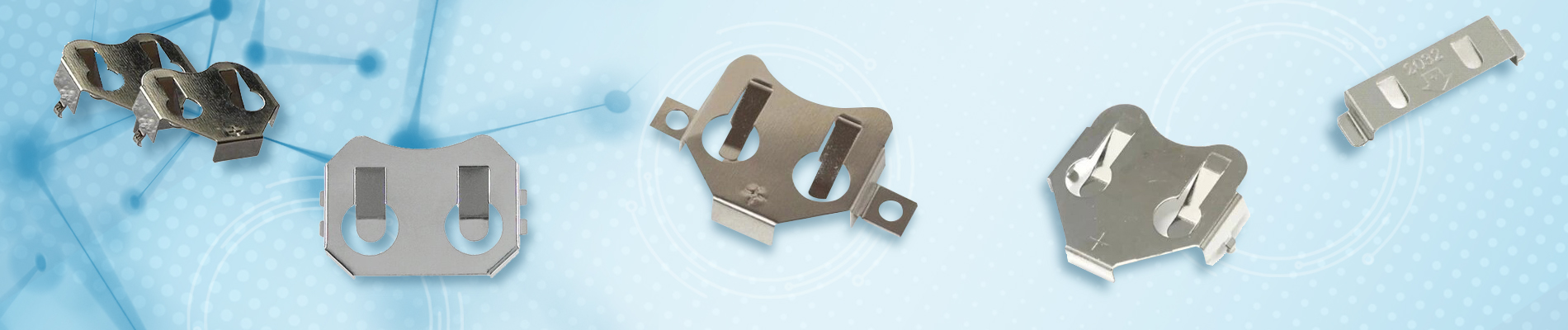 Coin/Button Cell-retainers And Contacts