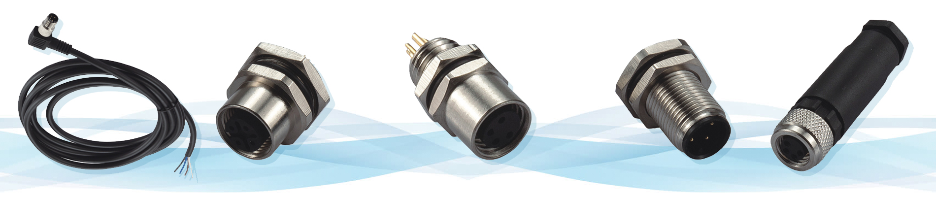 Conectores M5, M8 y M12