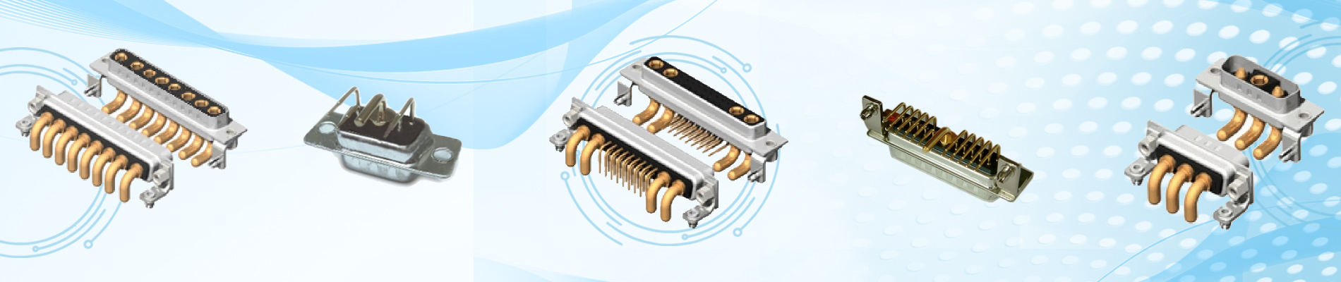 D-Sub Connectors Right Angle Mount