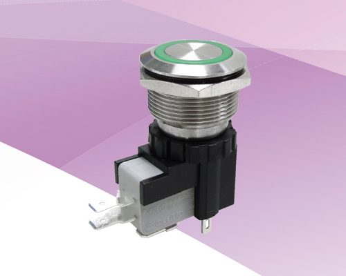 High Current Metal Pushbutton Switches (22mm)
