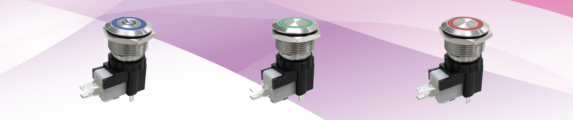 High Current Metal Pushbutton Switches (22mm)