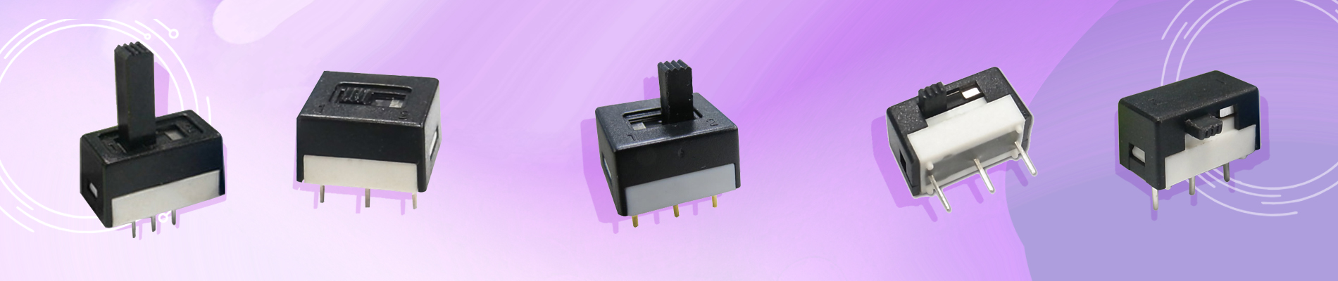 Miniature Slide Switches for P.C. Board