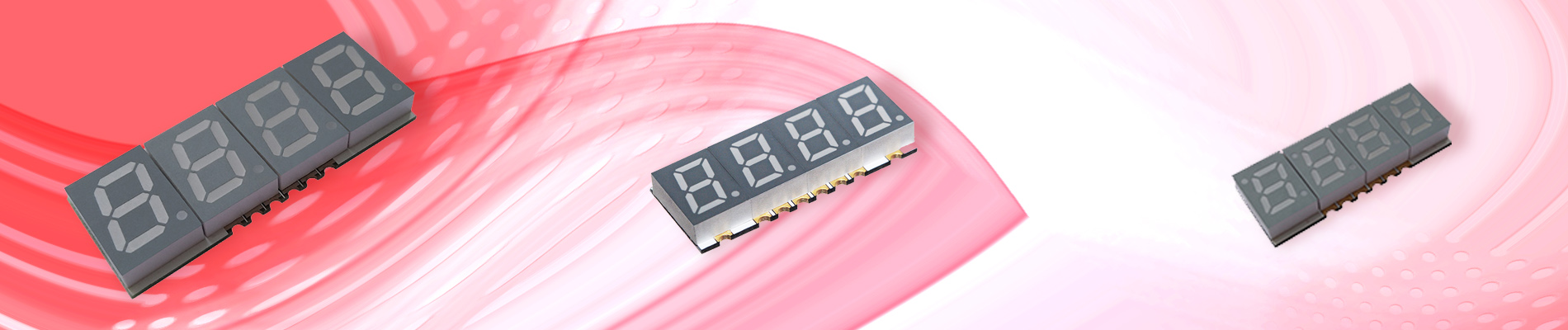 Quadruple Digit SMD LED Display