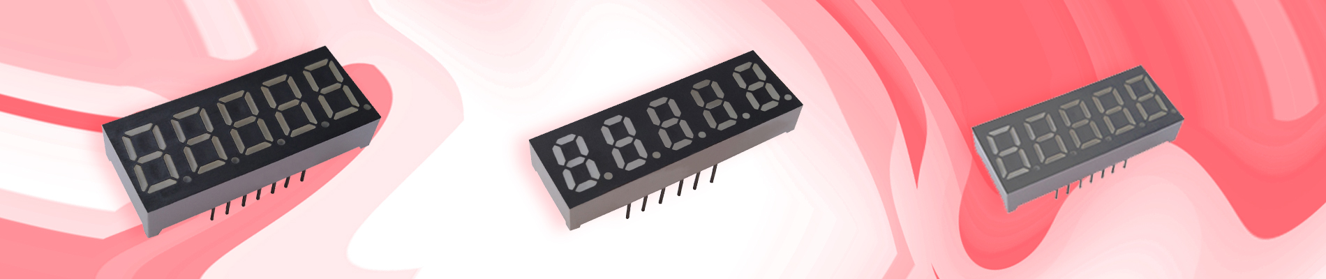 Quintuple Digit LED Display