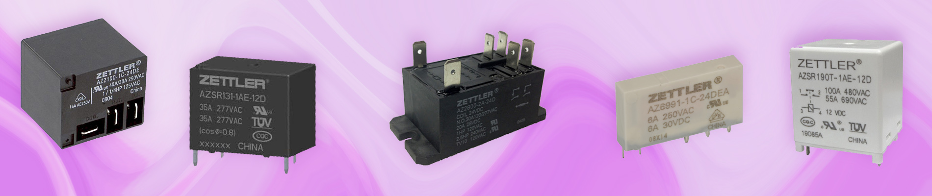 Relés de Carga de Vehículo Eléctrico & Energías Renovables (Inversores)