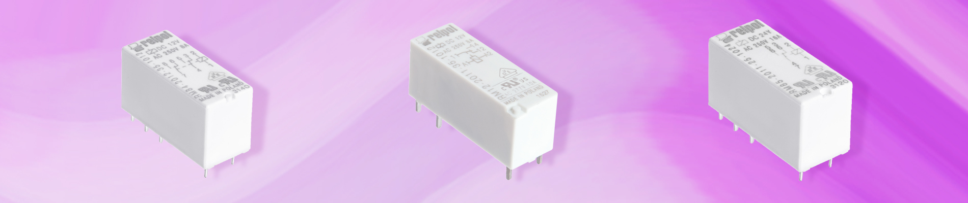 Relés Miniatura para PCB