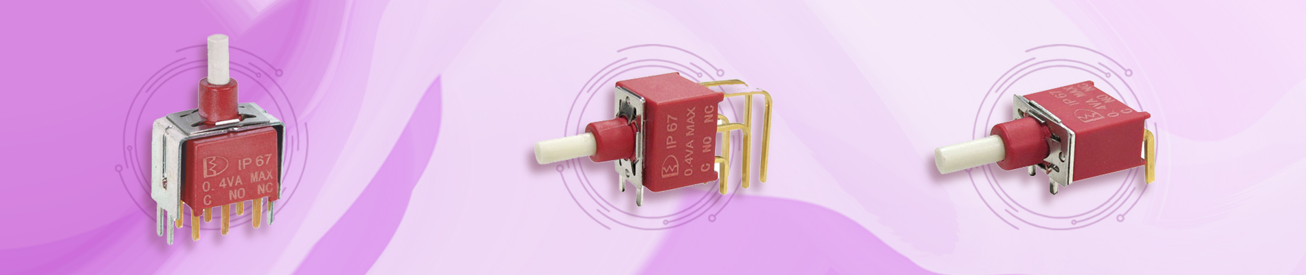 Sealed Snap-Acting Pushbutton Switches