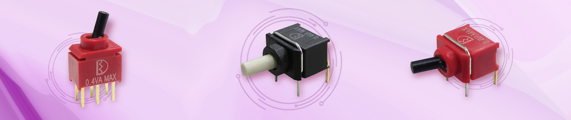 Sealed Ultraminiature Pushbutton Switches