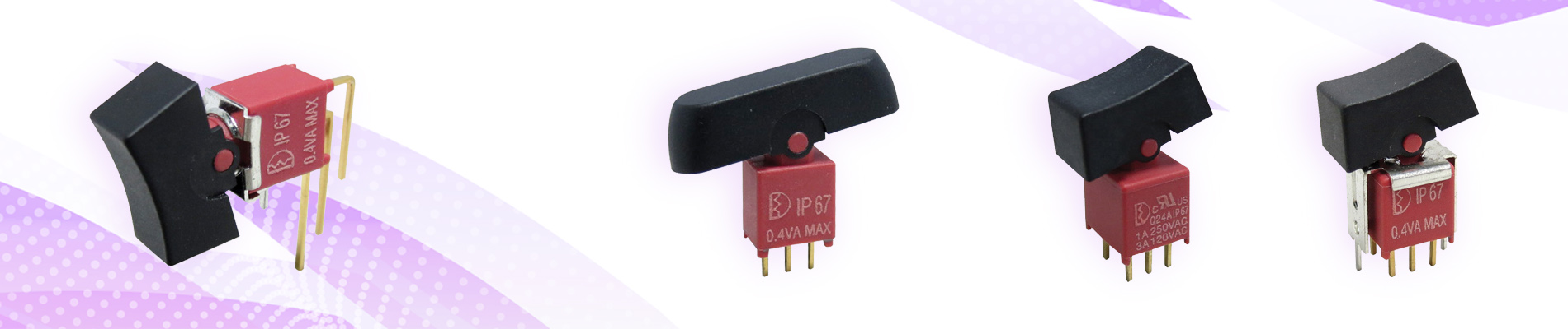 Sealed Sub- Miniature Rocker Switches