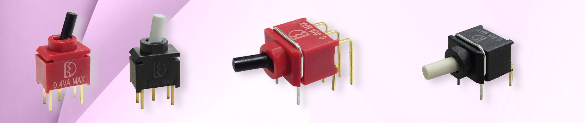 Sealed Ultraminiature Toggle Switches