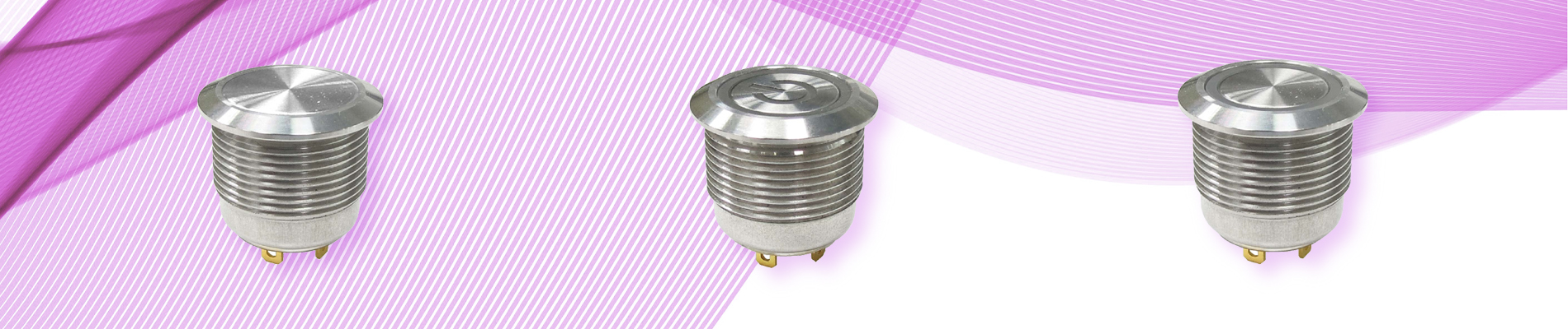 Short Metal Pushbutton Switches (19mm)