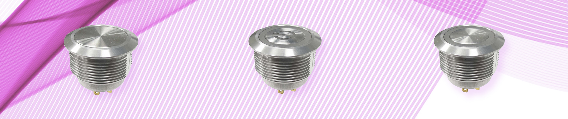 Short Metal Pushbutton Switches (22mm)