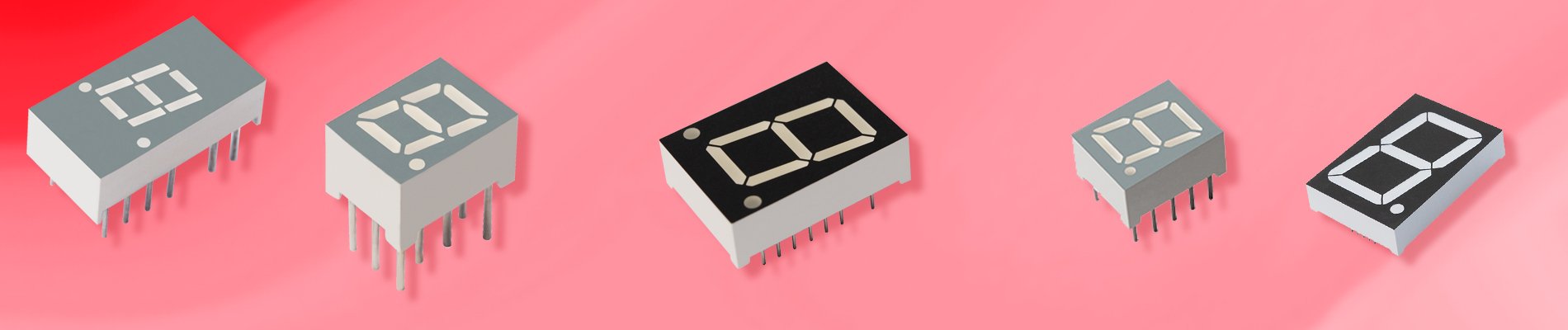 Single Digit Alphanumeric LED Display