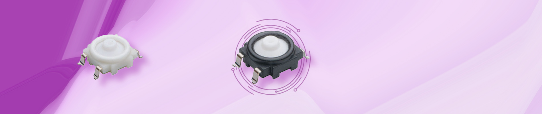 Subminiature Tact Switch SMD type (WHITE & BLACK) under Foil & Key-pad TE0 & TES1 Serie IP67