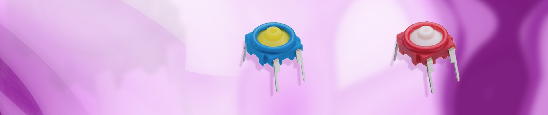 Subminiature Tact Switch (RED & BLUE): TE0 & TE1 Series IP67