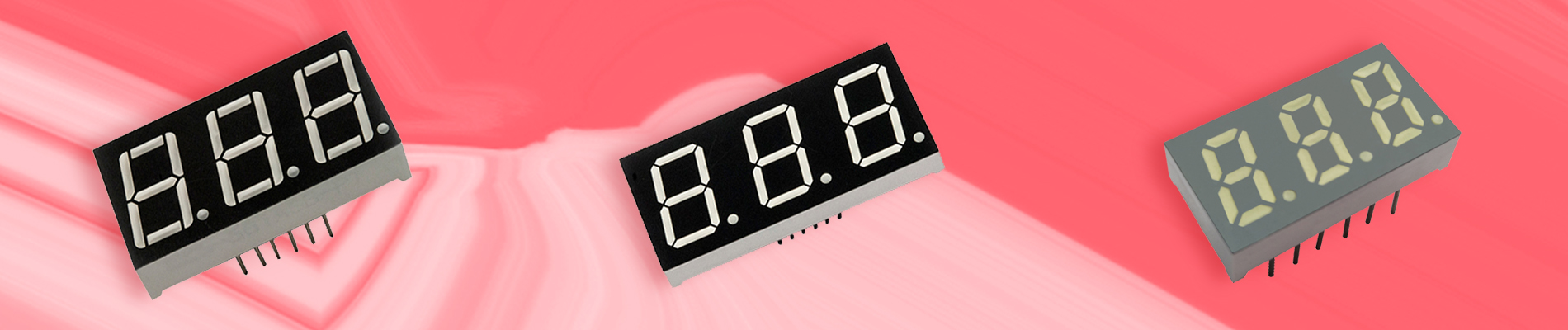 Triple Digit LED Display
