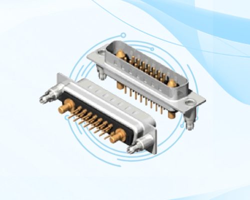 Vertical Mount Power D-Sub Connectors